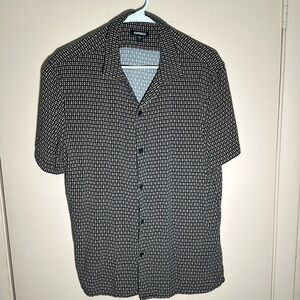 Express Men Pattern Button Up